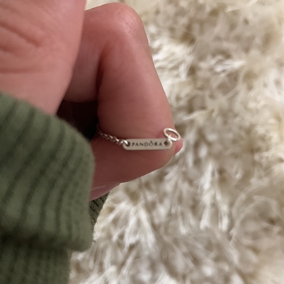 Pandora authentic sparkling heart necklace - Picture 5 of 5